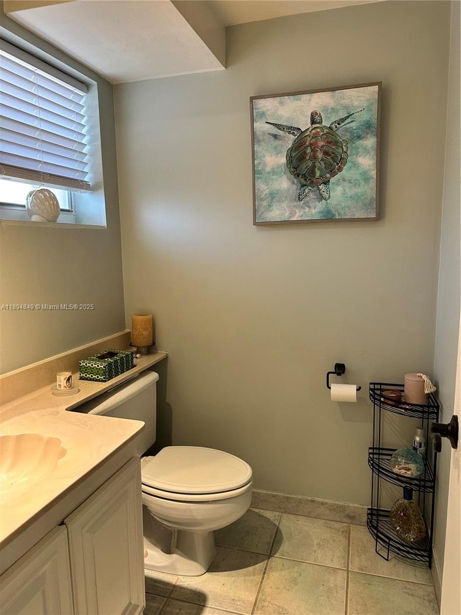 half bathroom