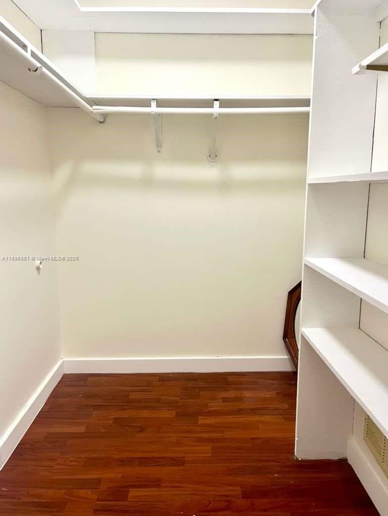 LARGE WALK-IN CLOSET