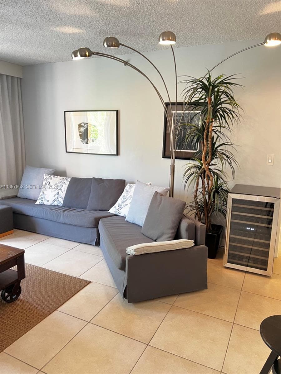View from kitchen and dining area