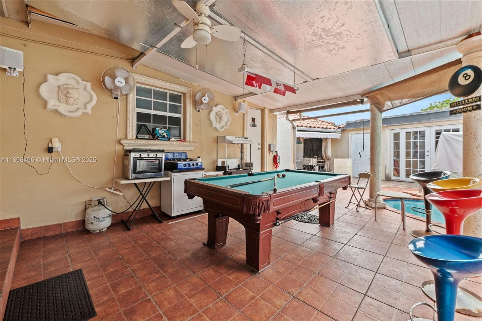 Outdoor patio