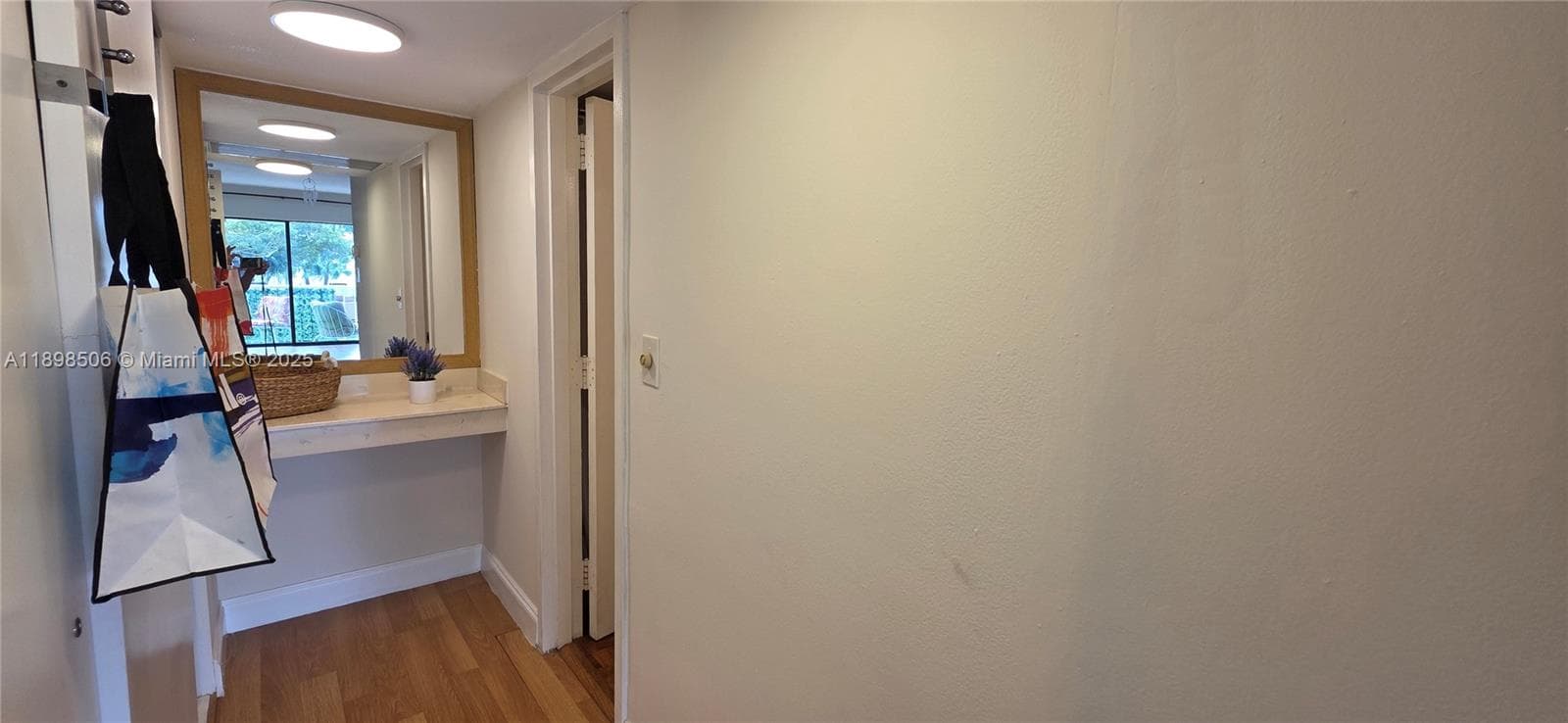 Powder Room and Master closet to the left