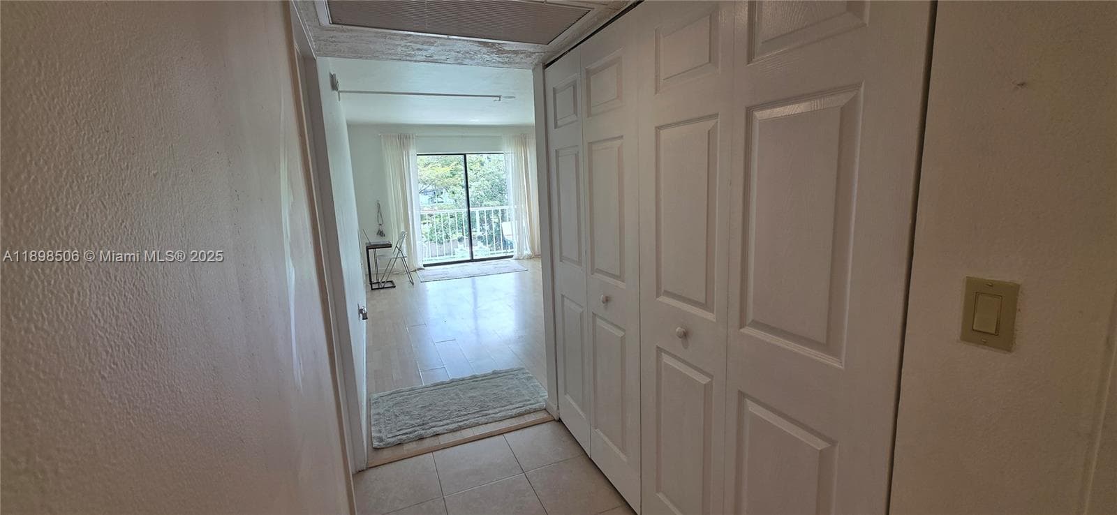 Foyer by guest bathroom