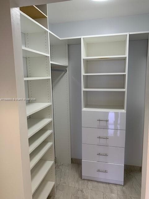 Handmade closet in Master unit