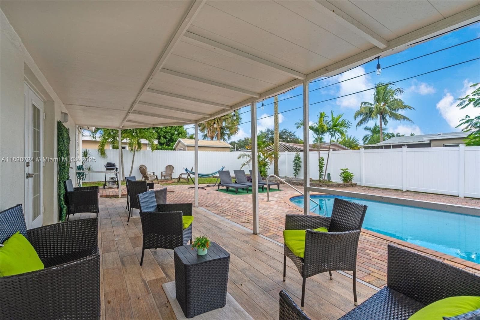 Patio area