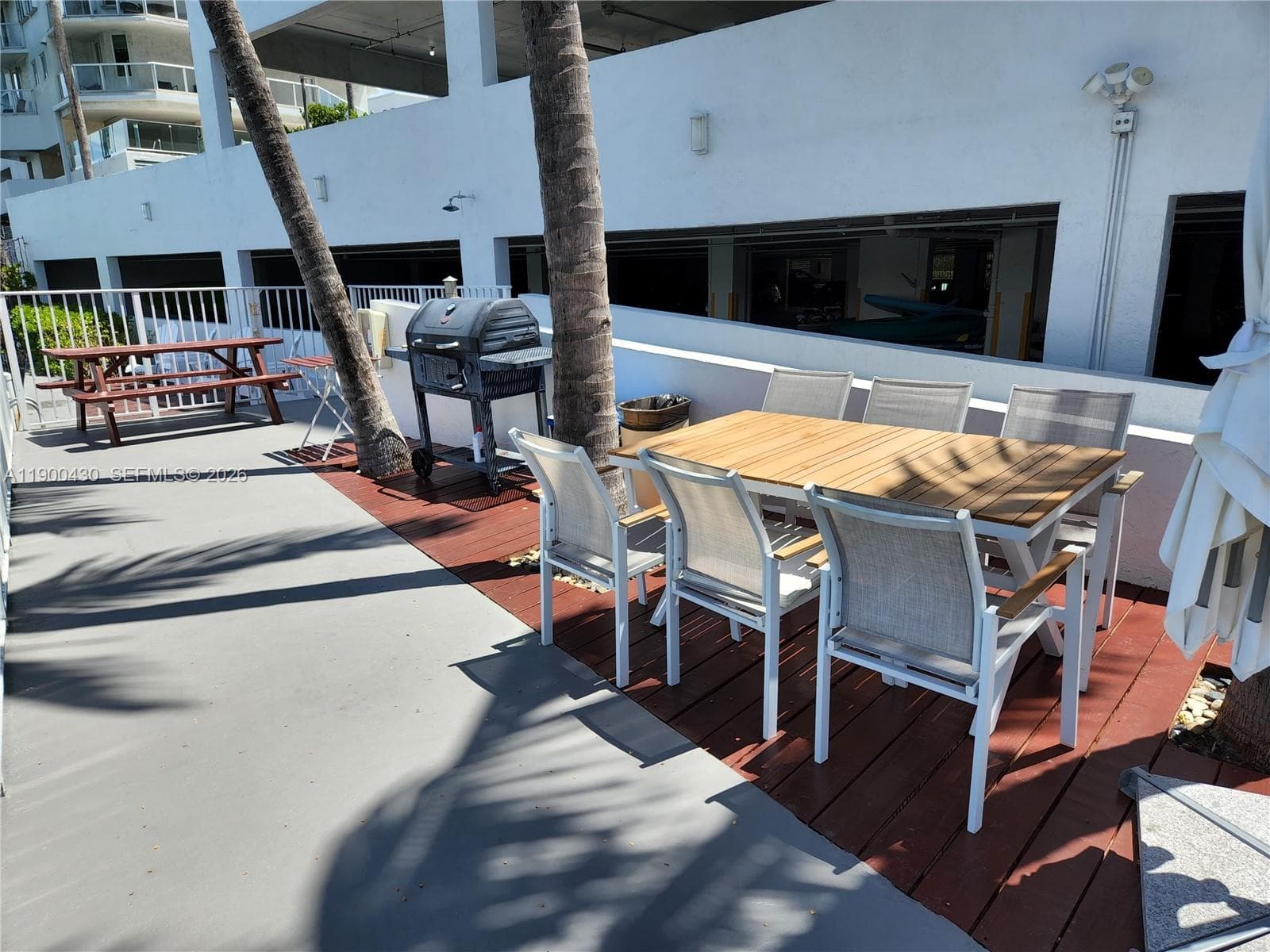 BBQ area
