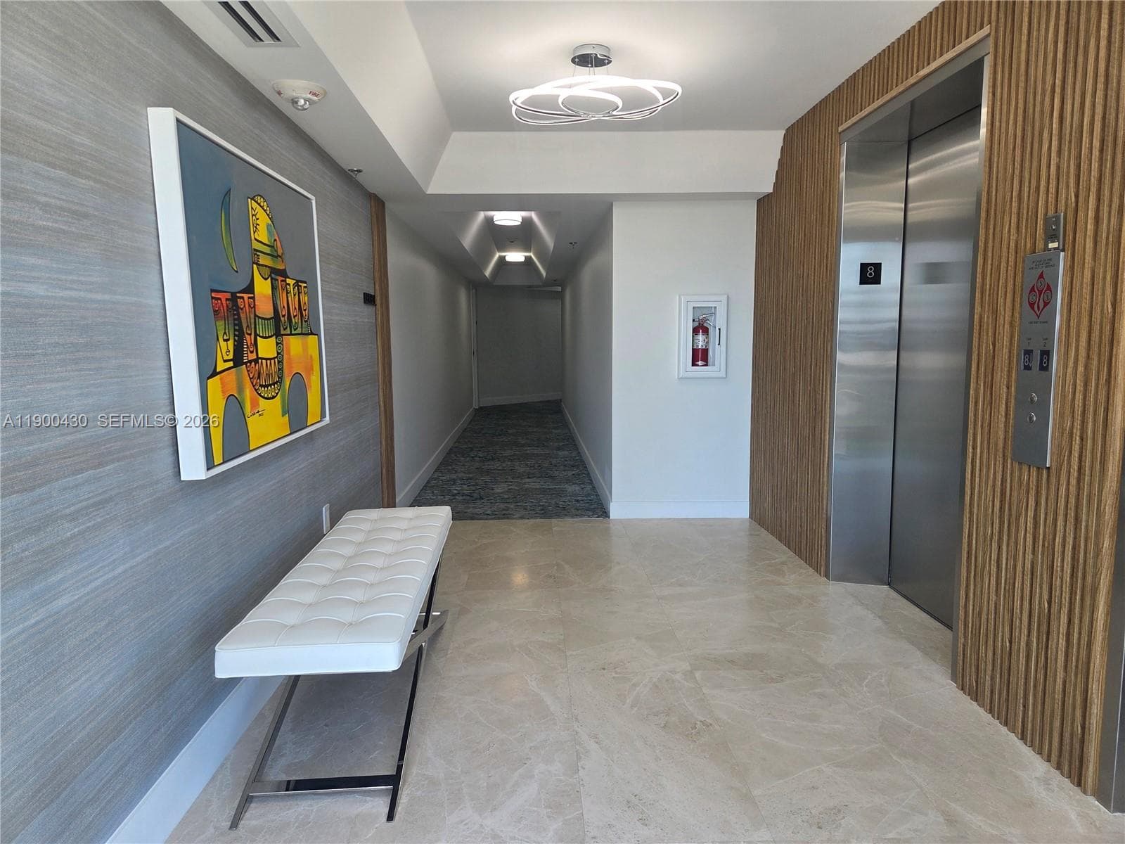 Hallway 8th floor