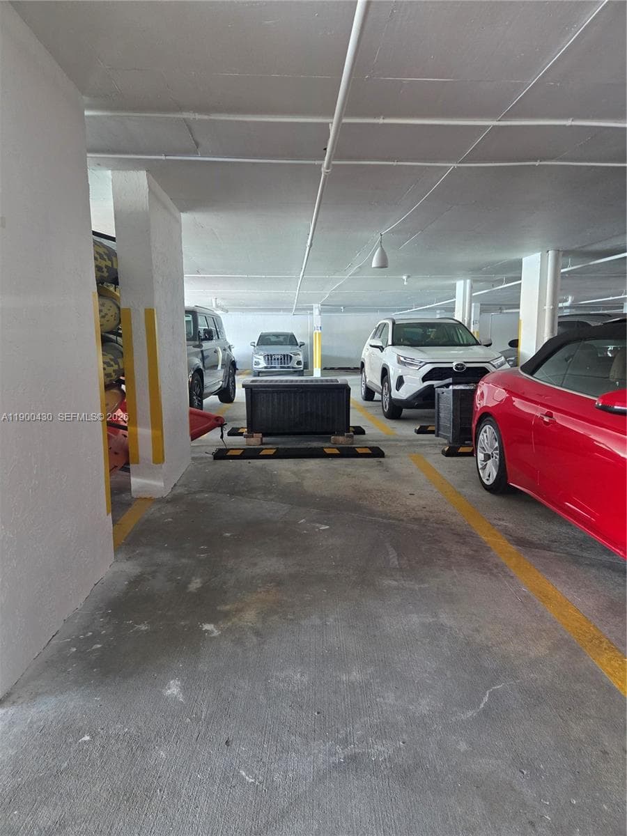 Assigned parking space