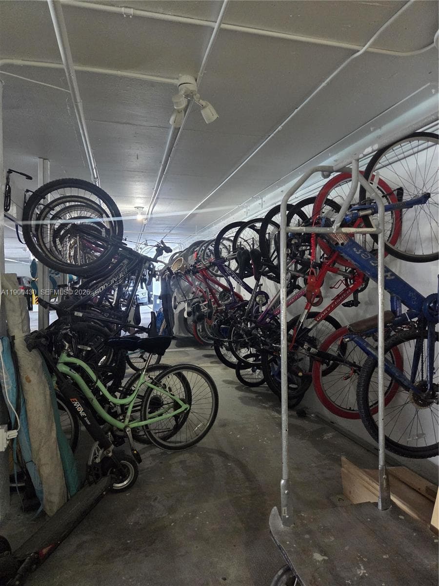 Storage for bicycles