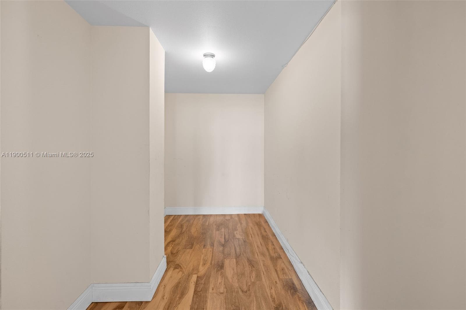 Walk-In Closet was used as a home office
