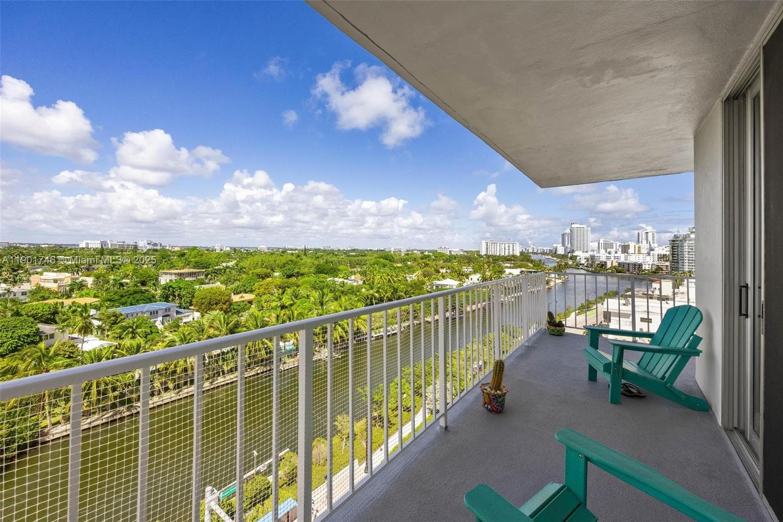 Living room balcony