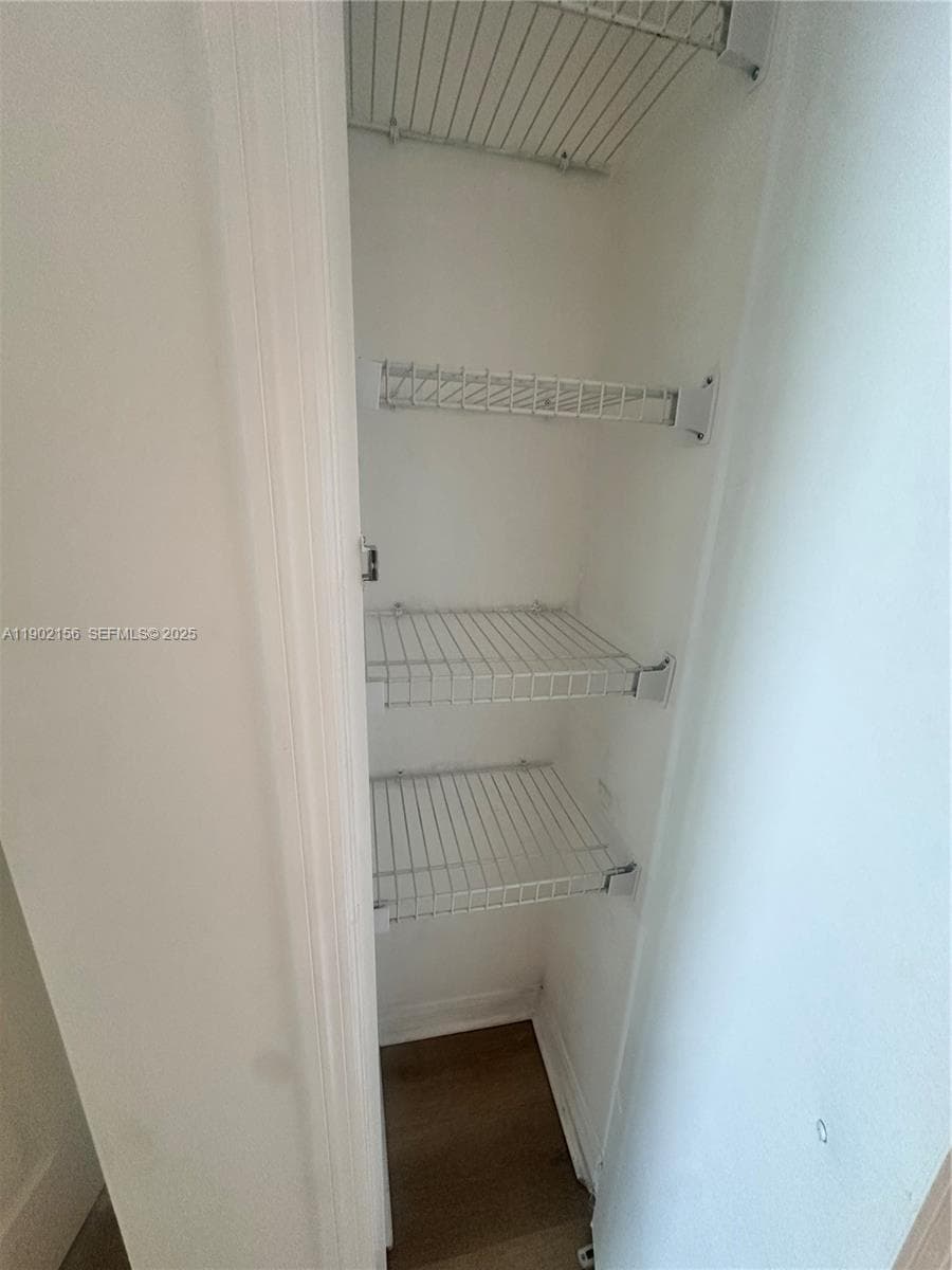 Linen Closet in the Master Bedroom
