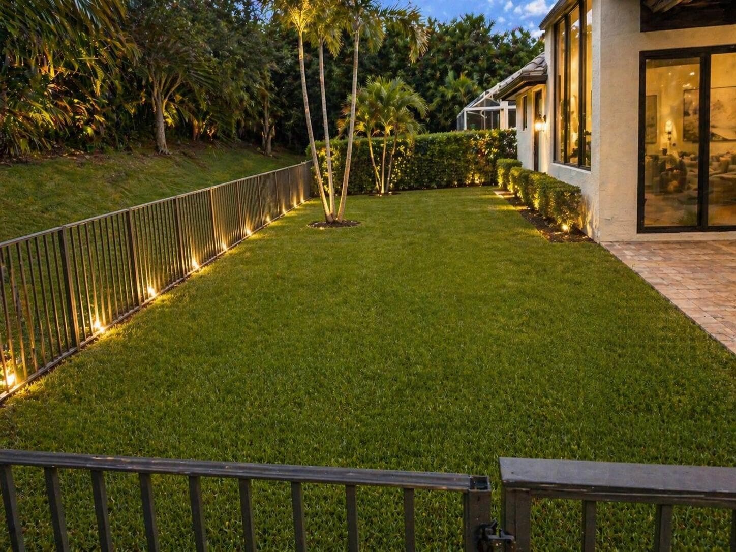 Back yard