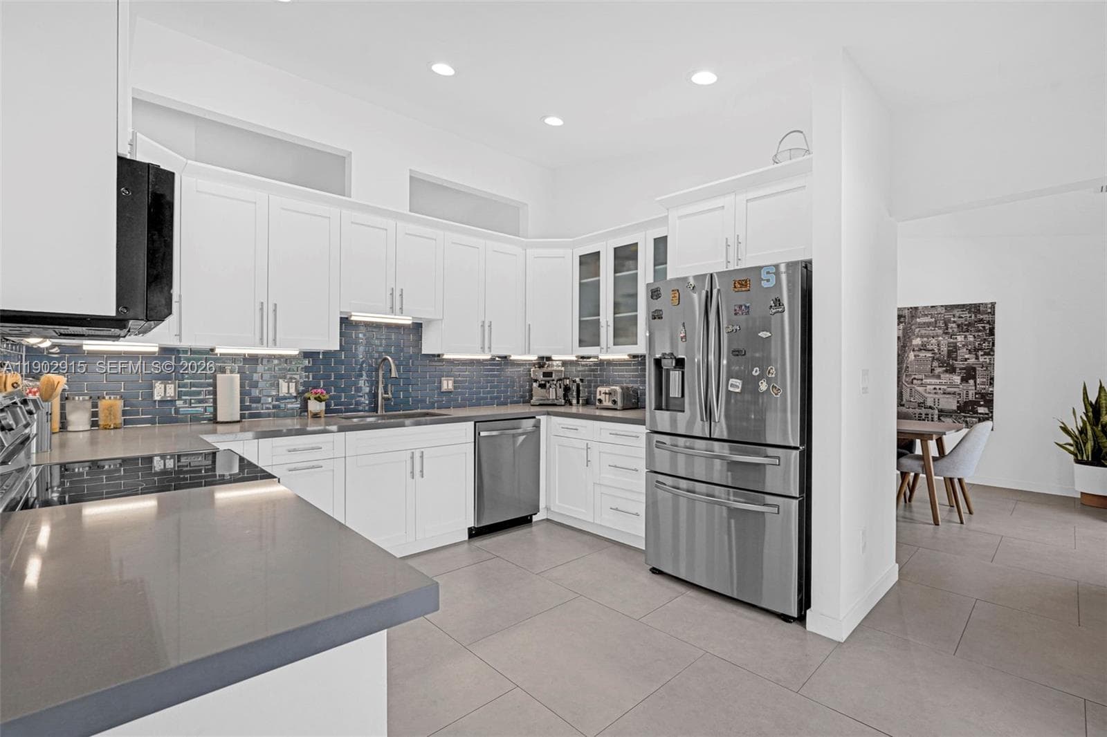 Kitchen to Dining