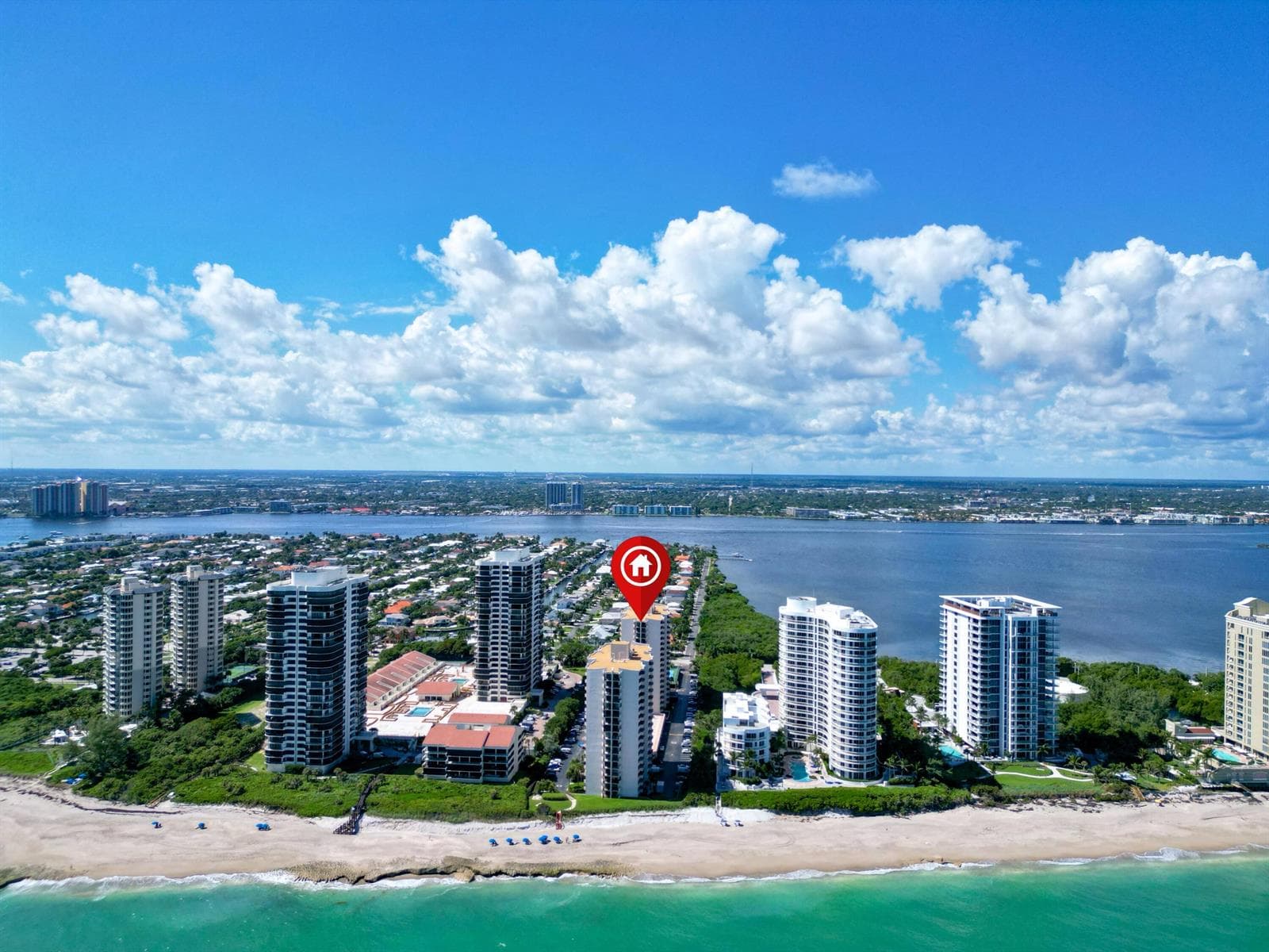 Panoramic to West