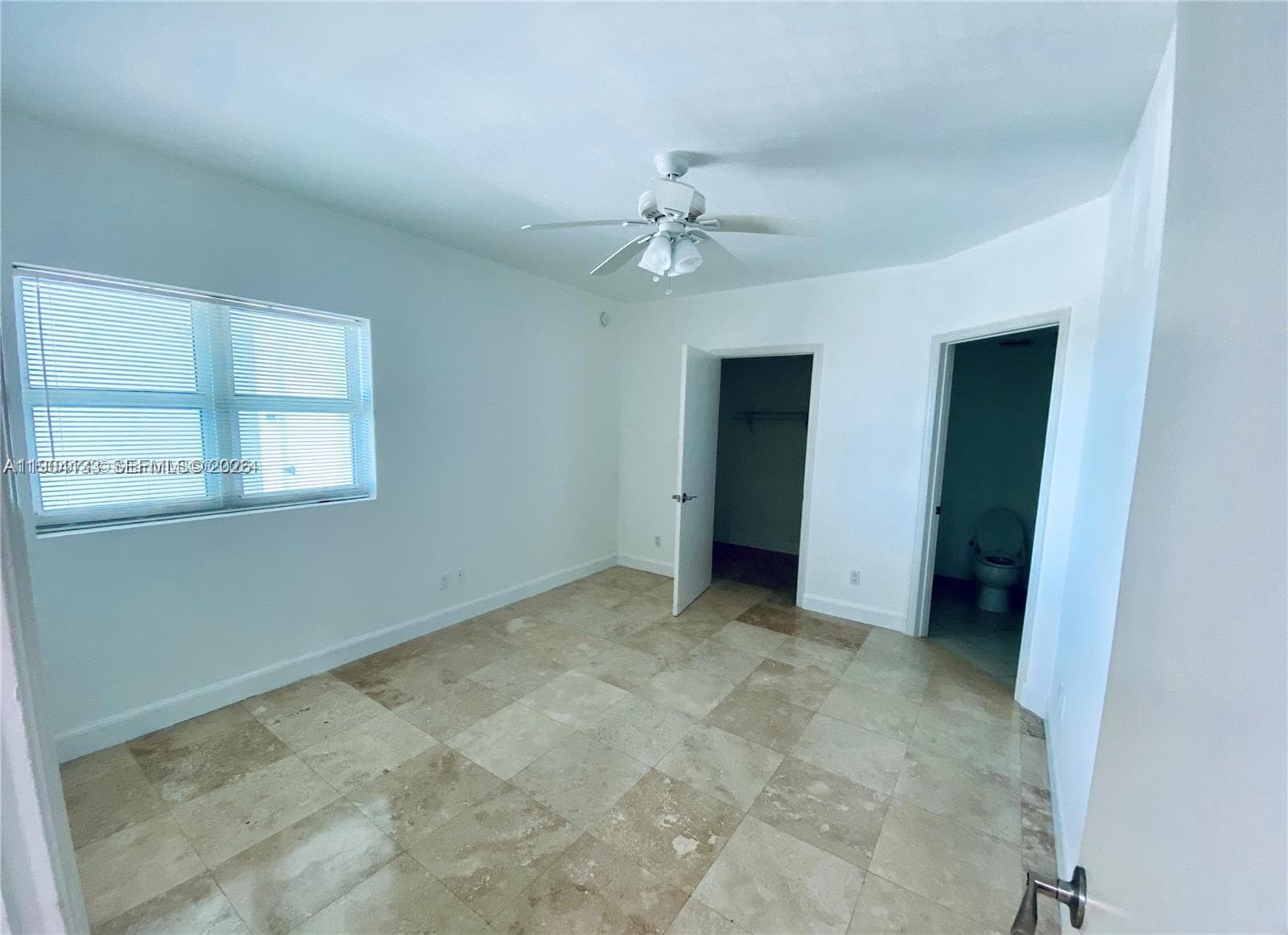 Large walk in closet in second bedroom