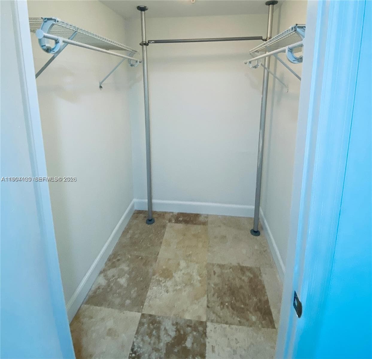 Second Master bedroom walk in closet