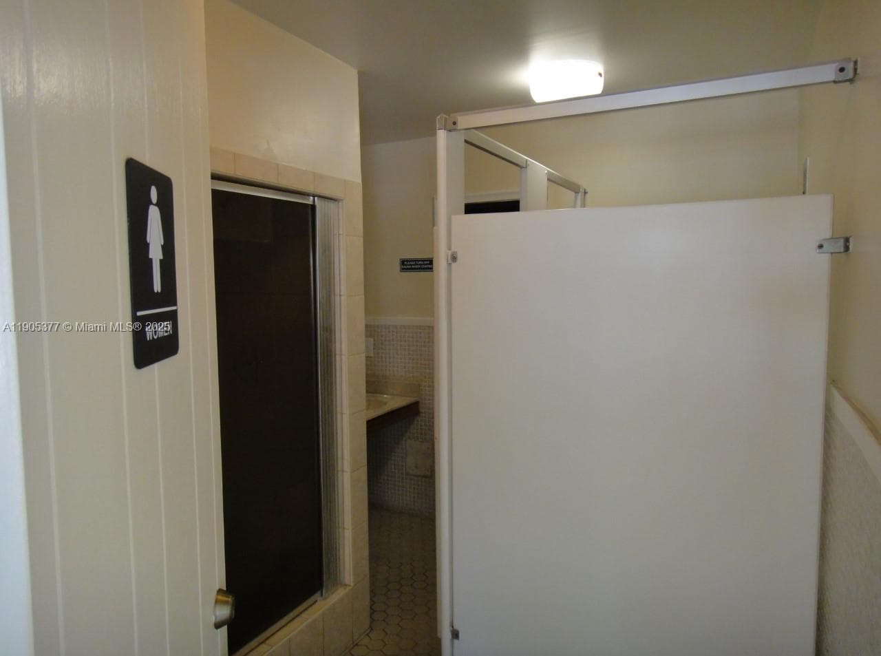 Pool Bathroom.