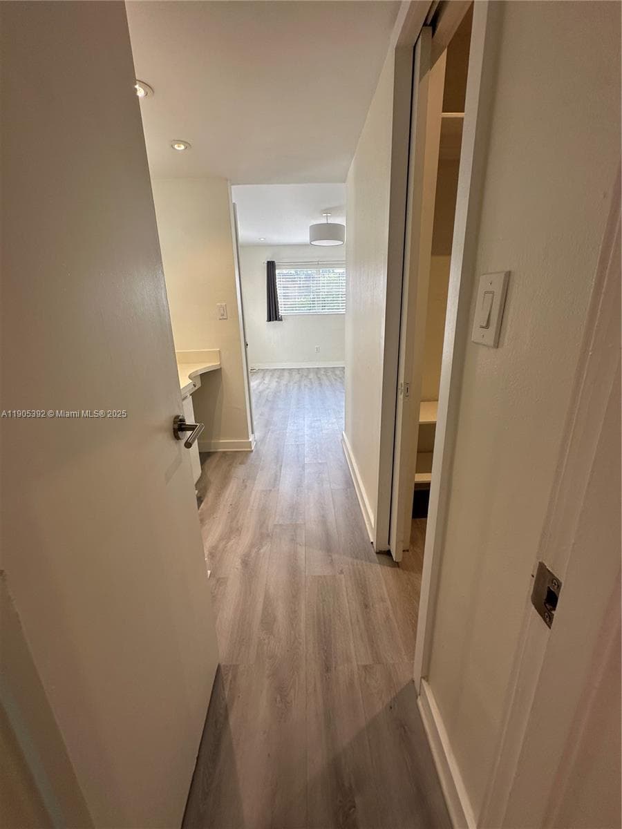 Bathroom door to bedroom