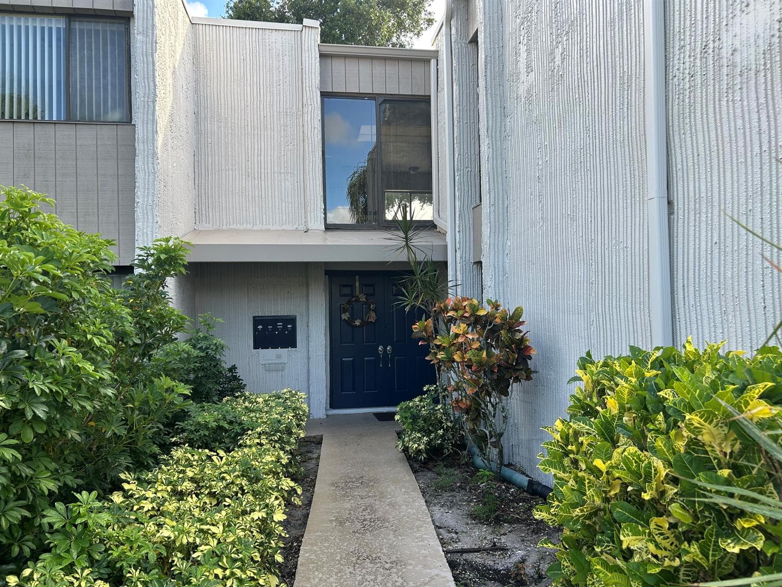 Entry Path to 4 Unit Building