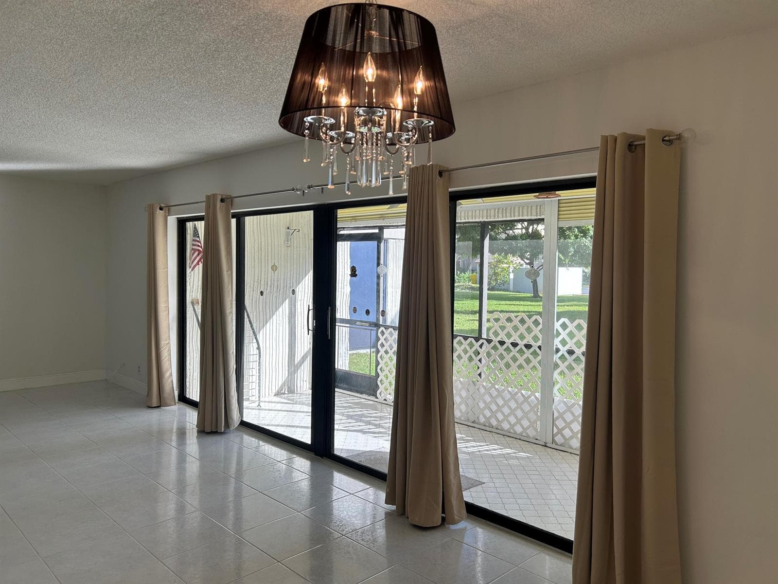 View from Dining Area