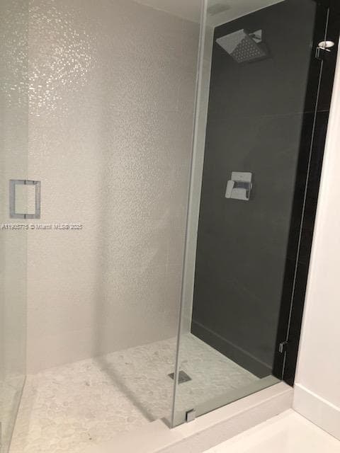 Master shower
