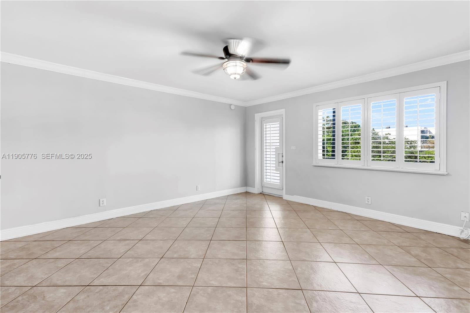 Living Area/Back Door