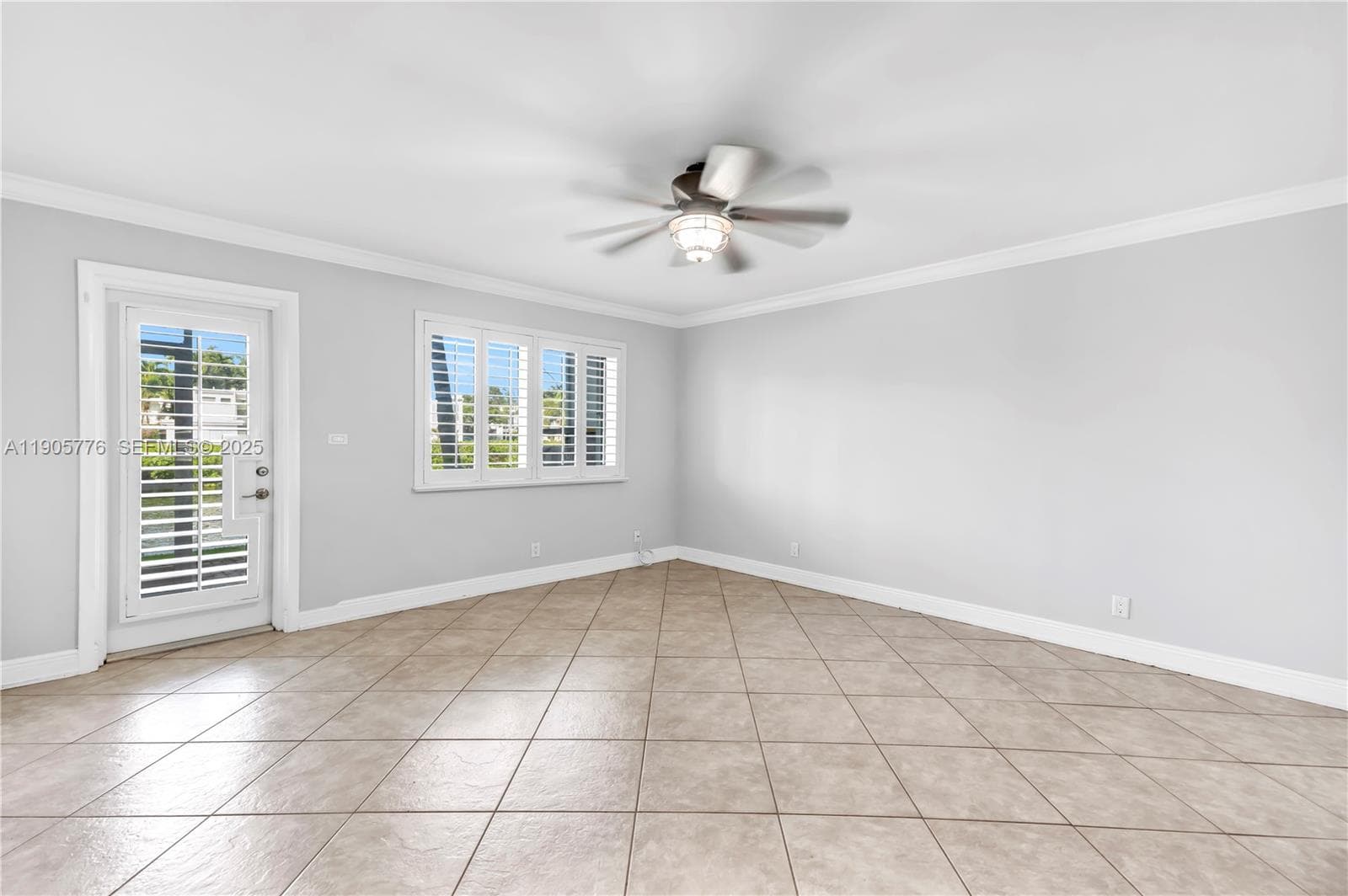 Living Area/Back Door