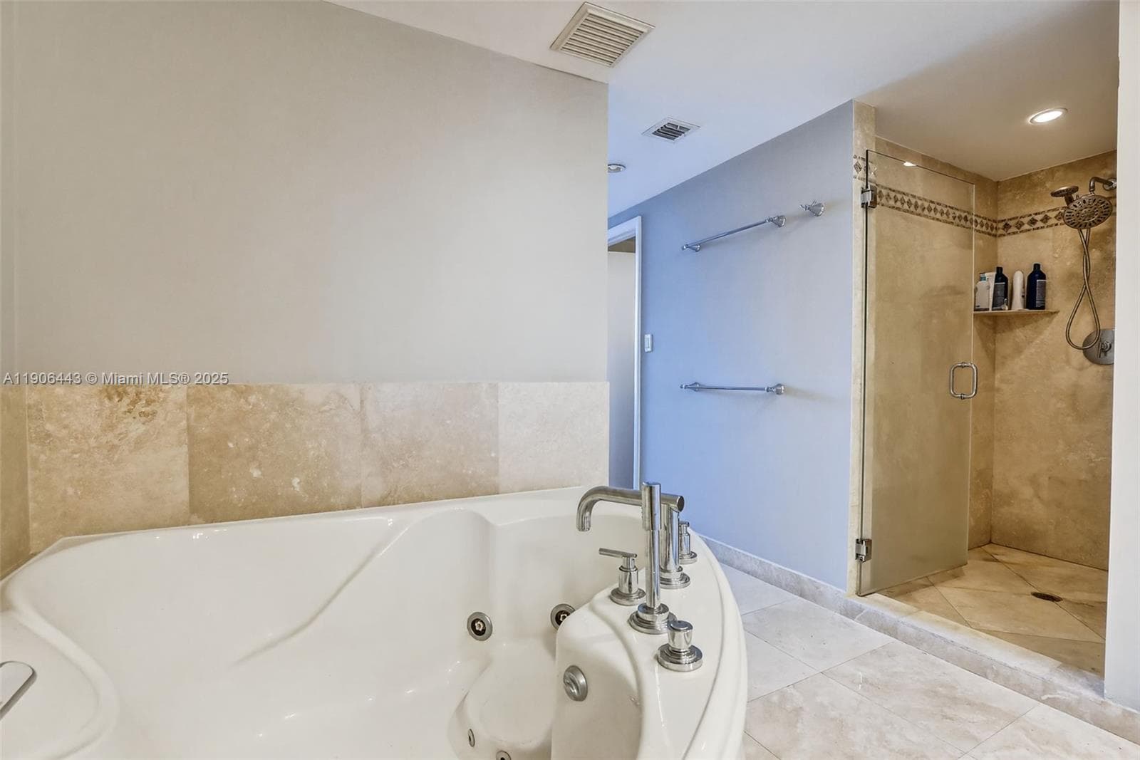 Master bathroom tub