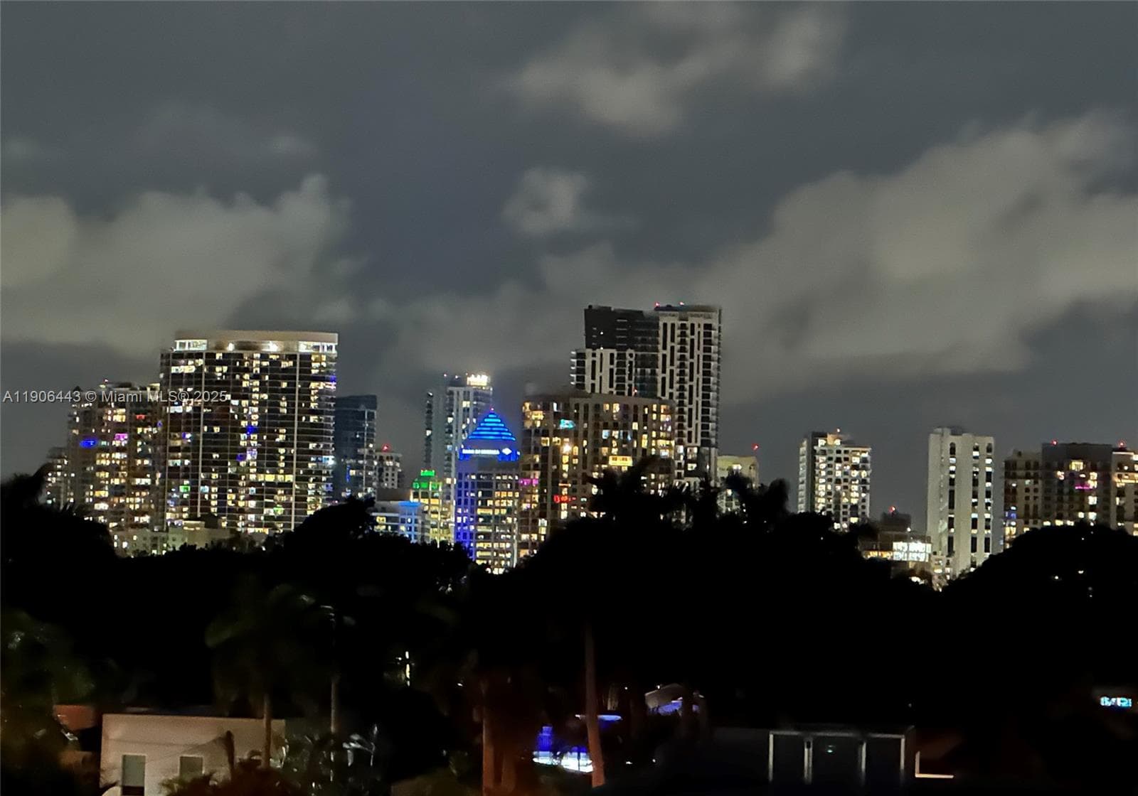 Night Views of downtown Fort Lauderdale