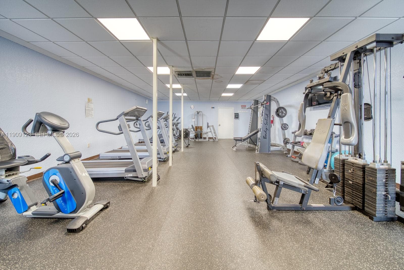 Fully equipped fitness center for your daily workouts.