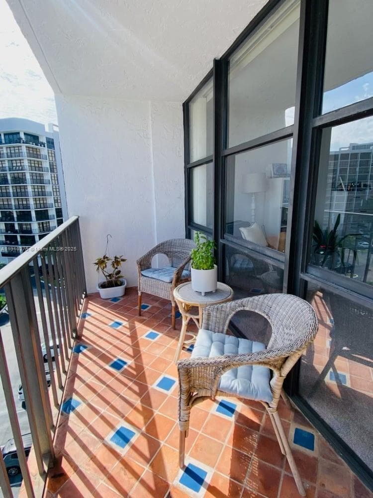 Cozy Open Balcony