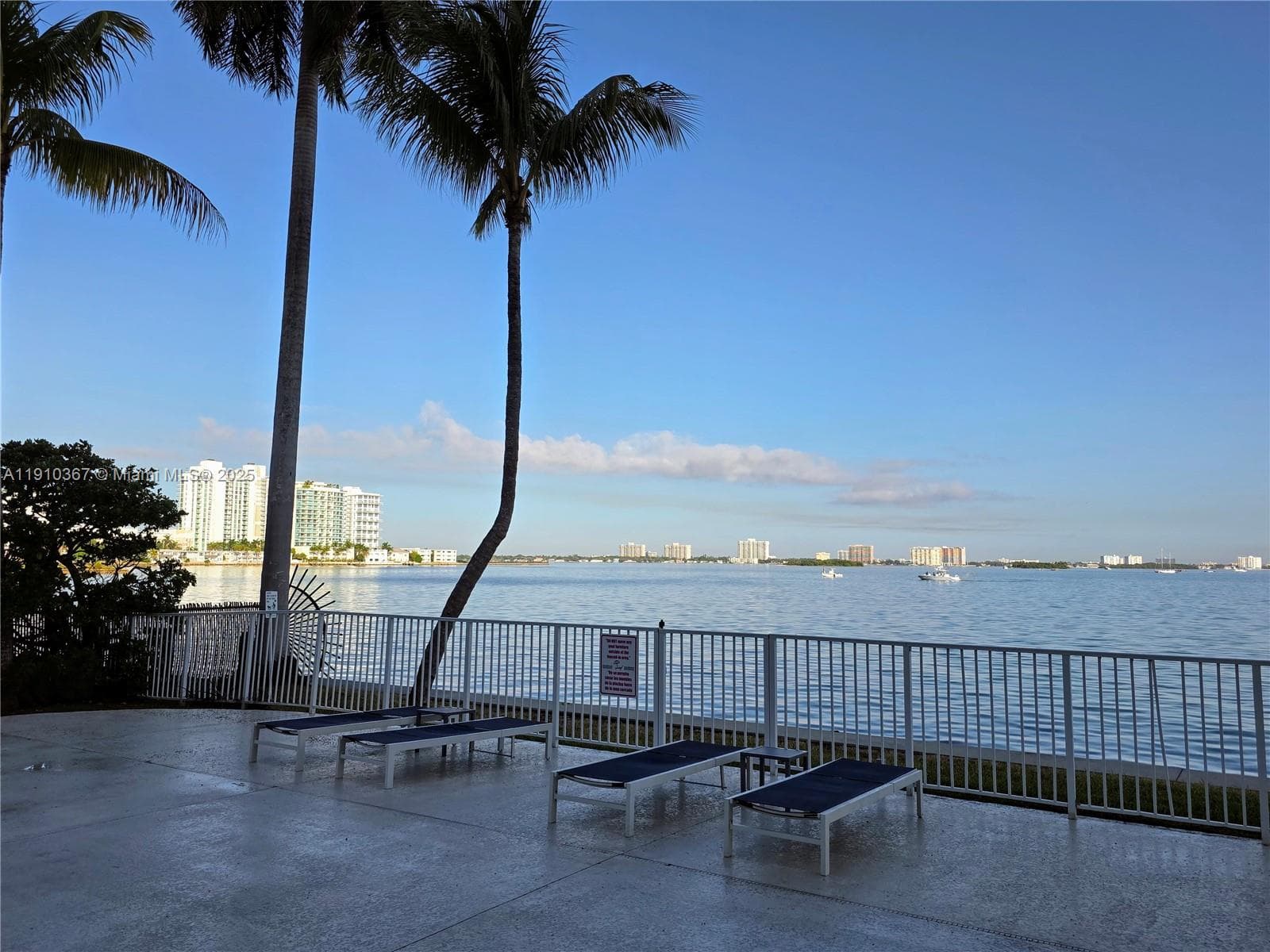 view from pool