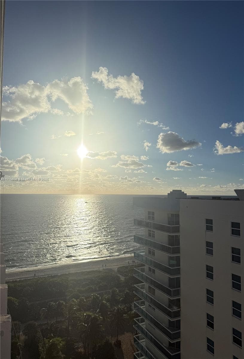 View from balcony