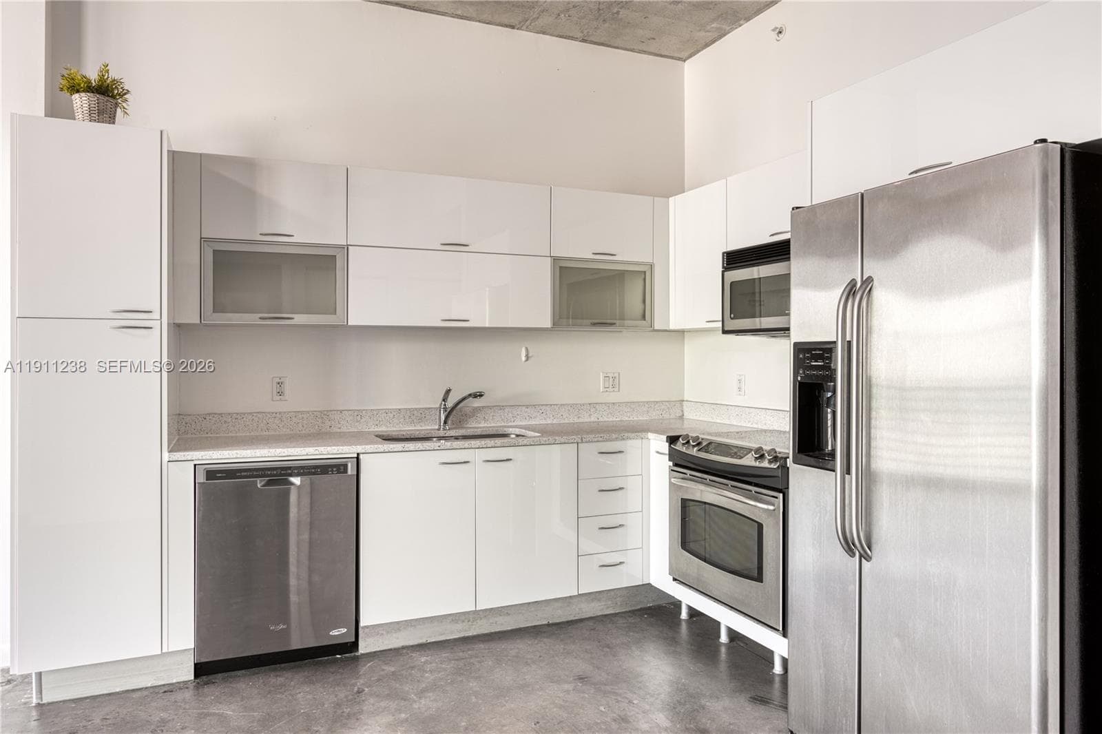 Stainless steel appliances