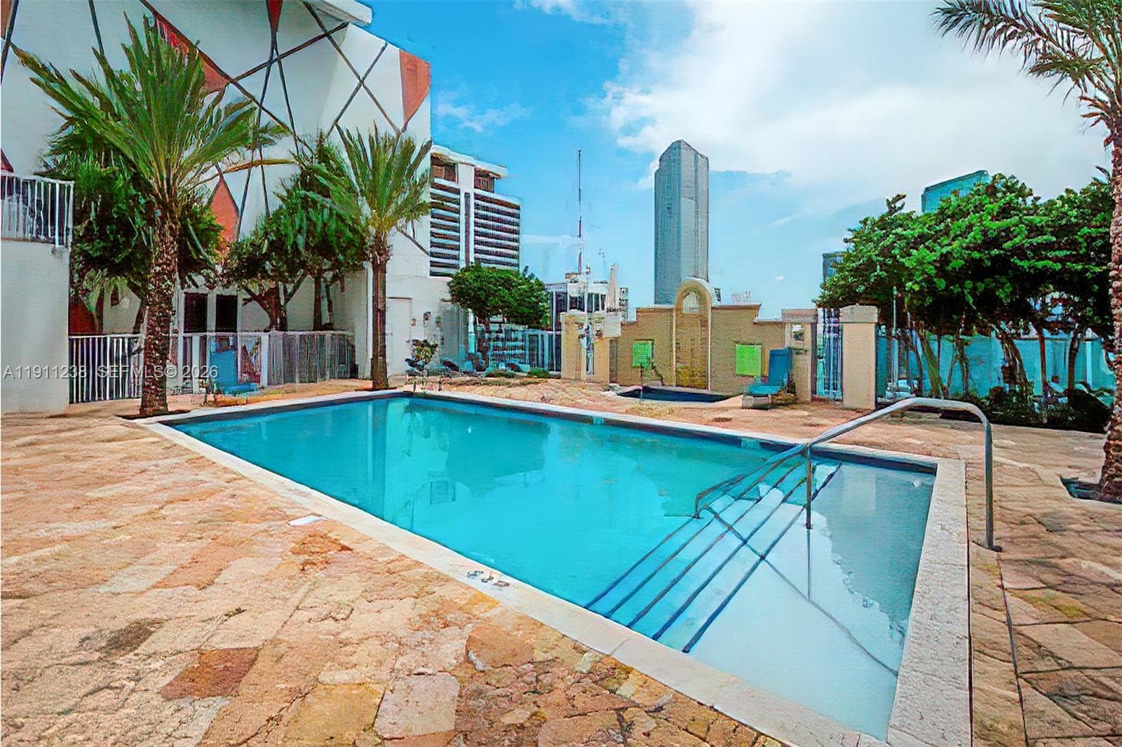 Ground floor pool