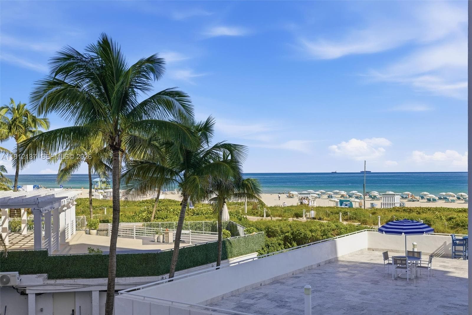 Live steps from the sand in this elegant oceanfront studio, perfectly situated in Miami Beach’s prestigious South of Fifth neighborhood. Just outside your door, indulge in world-class dining, boutique shopping, and the vibrant energy of South Beach. Whether as a serene getaway or a stylish year-round home, this studio captures the very essence of luxury coastal living in one of Miami’s most desirable addresses.