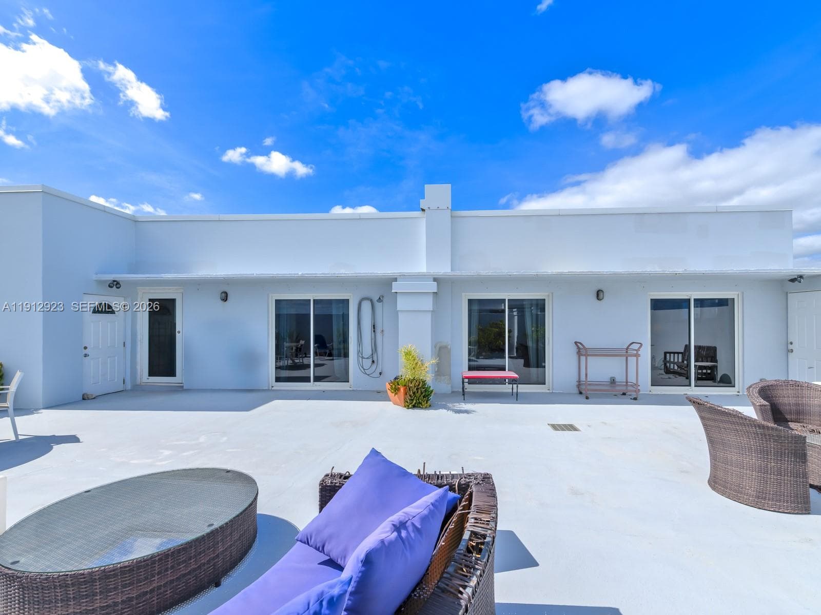 private rooftop terrace