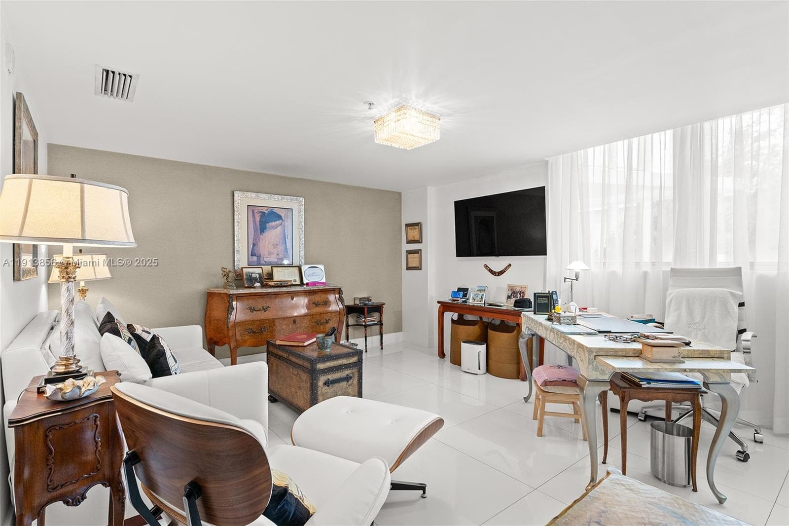 Large room can be an oversized bedroom #2 or a large den