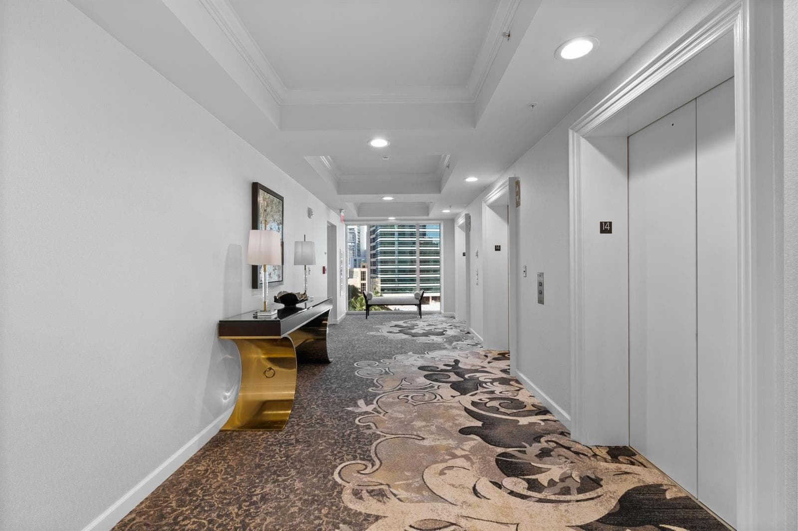 Hallway/elevators