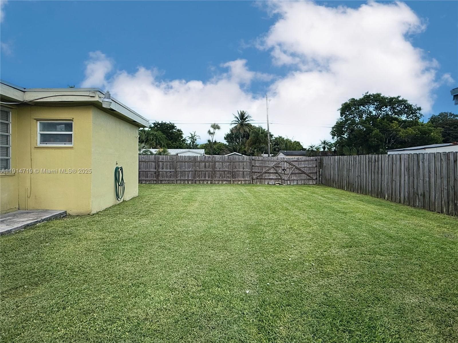 Backyard View