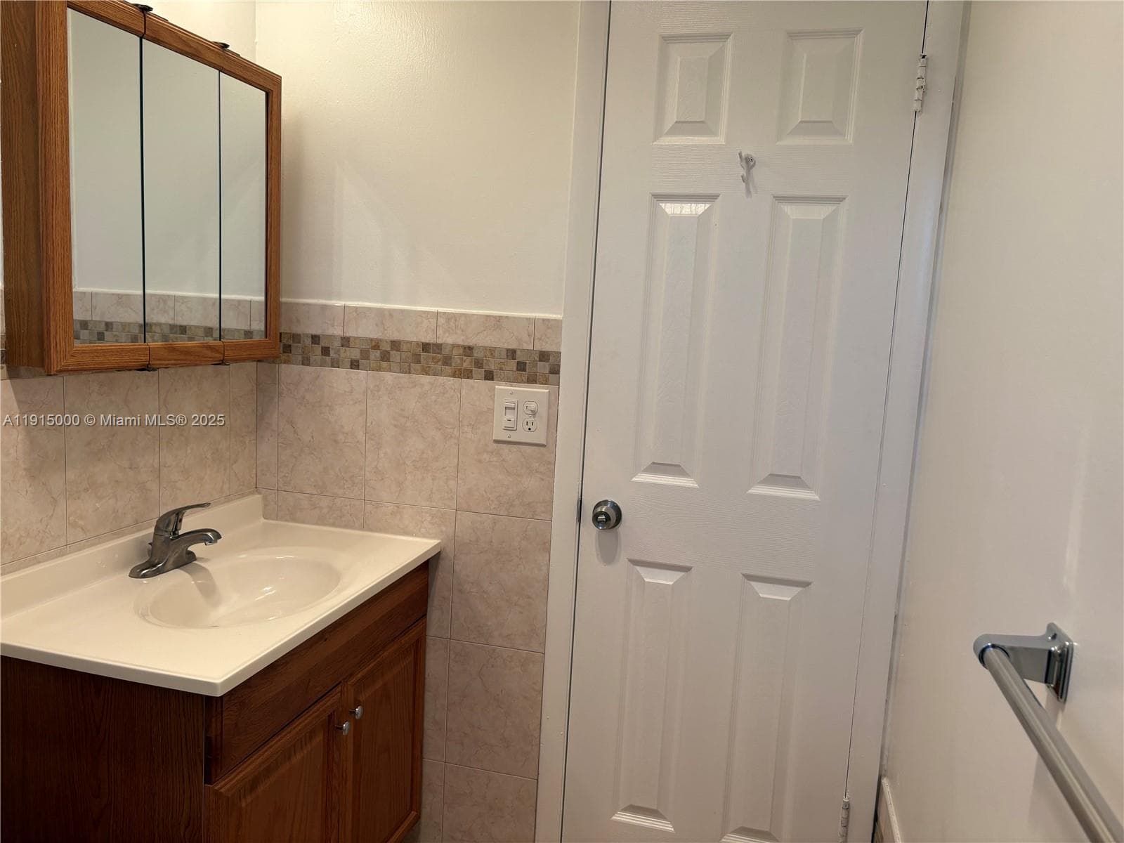 Master bathroom view