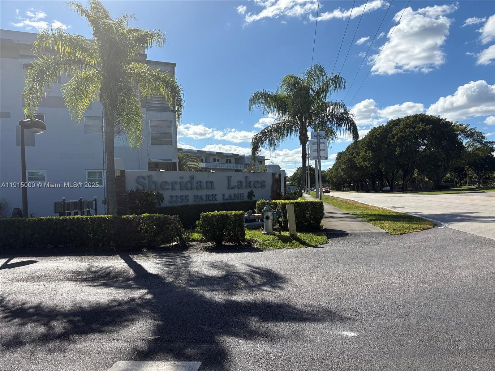 Sheridan  Lakes and older community.