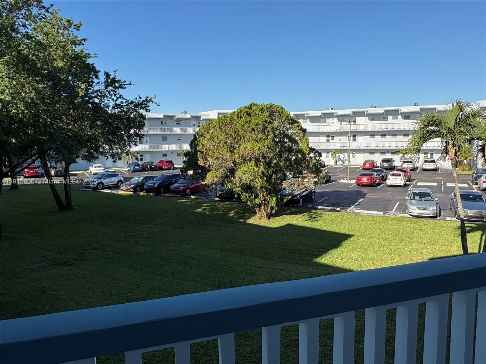 Front view apartment