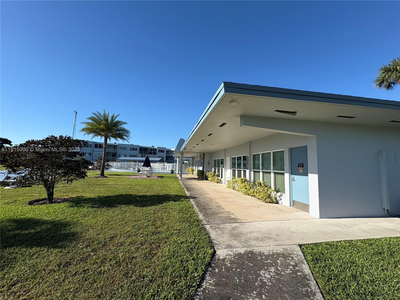 Club house with gym and amenities