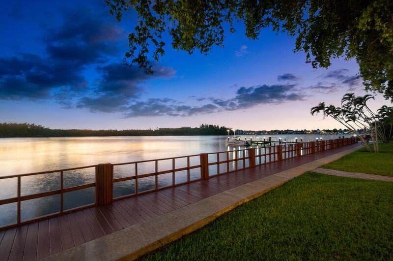BOARD WALK AT NIGHT