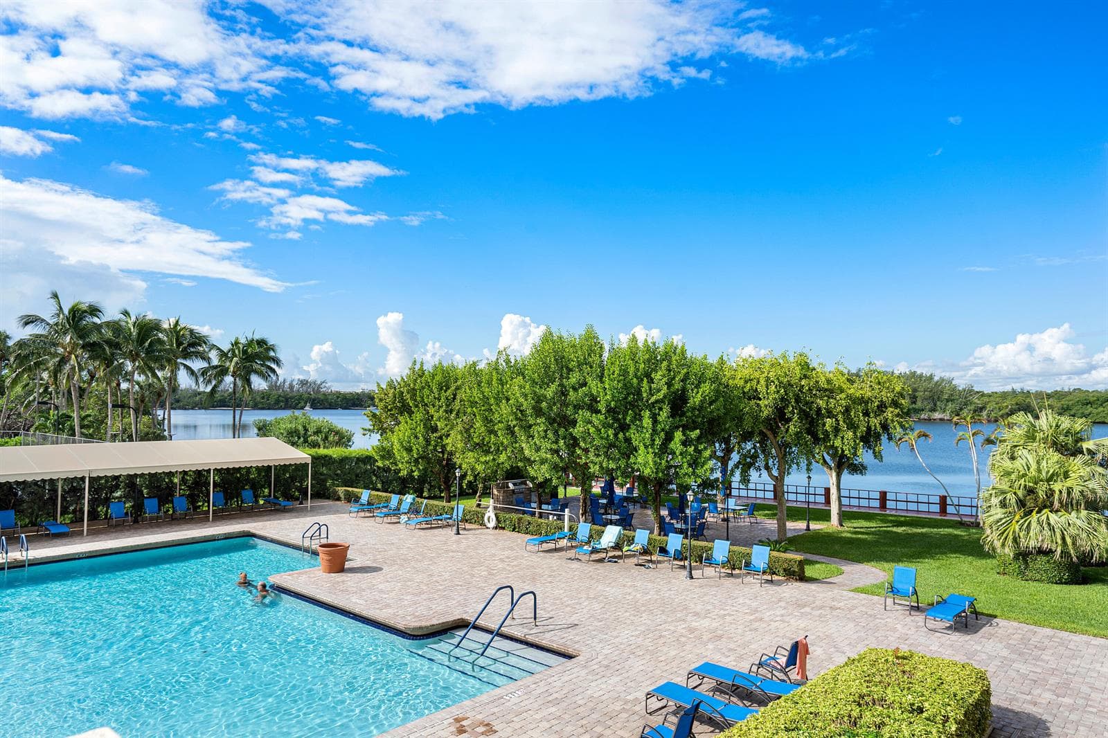BOCA TOWERS POOL WITH PICNIC AREA AND IC