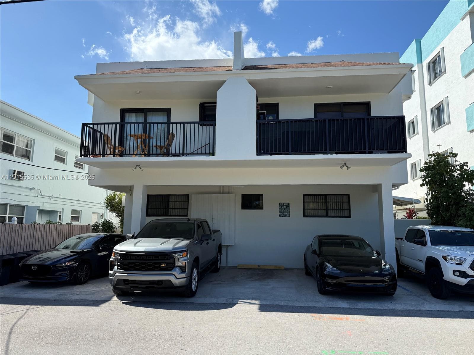 Back of residence