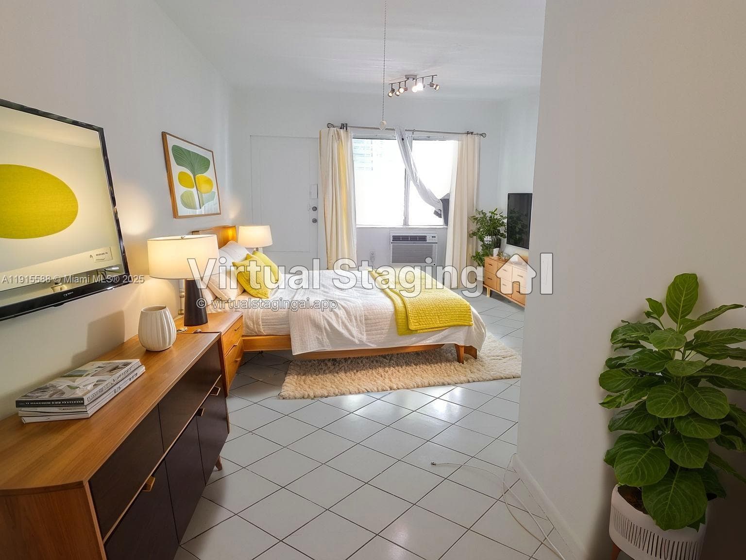 Virtual staging rendering