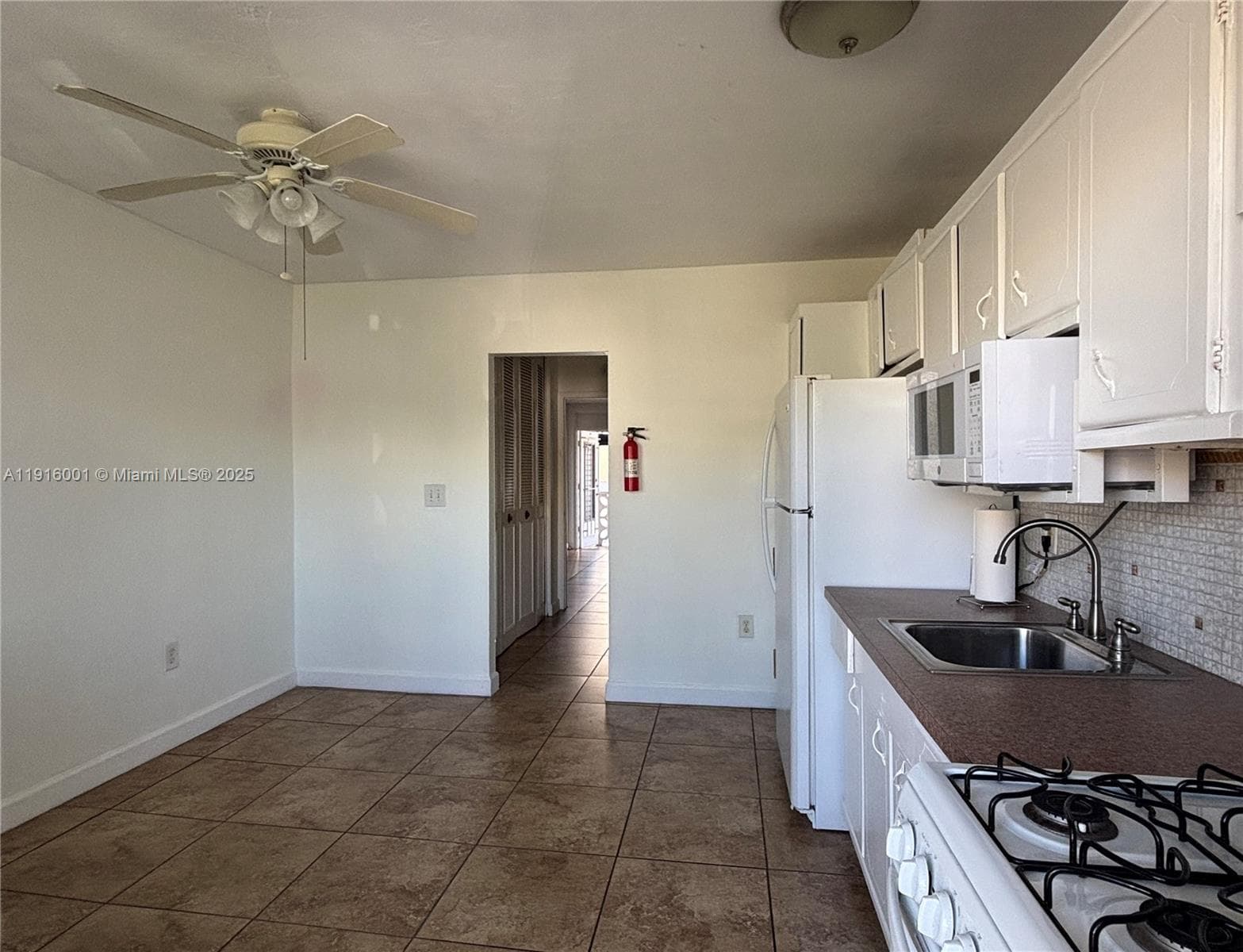 Another view of the living-room-kitchen area.