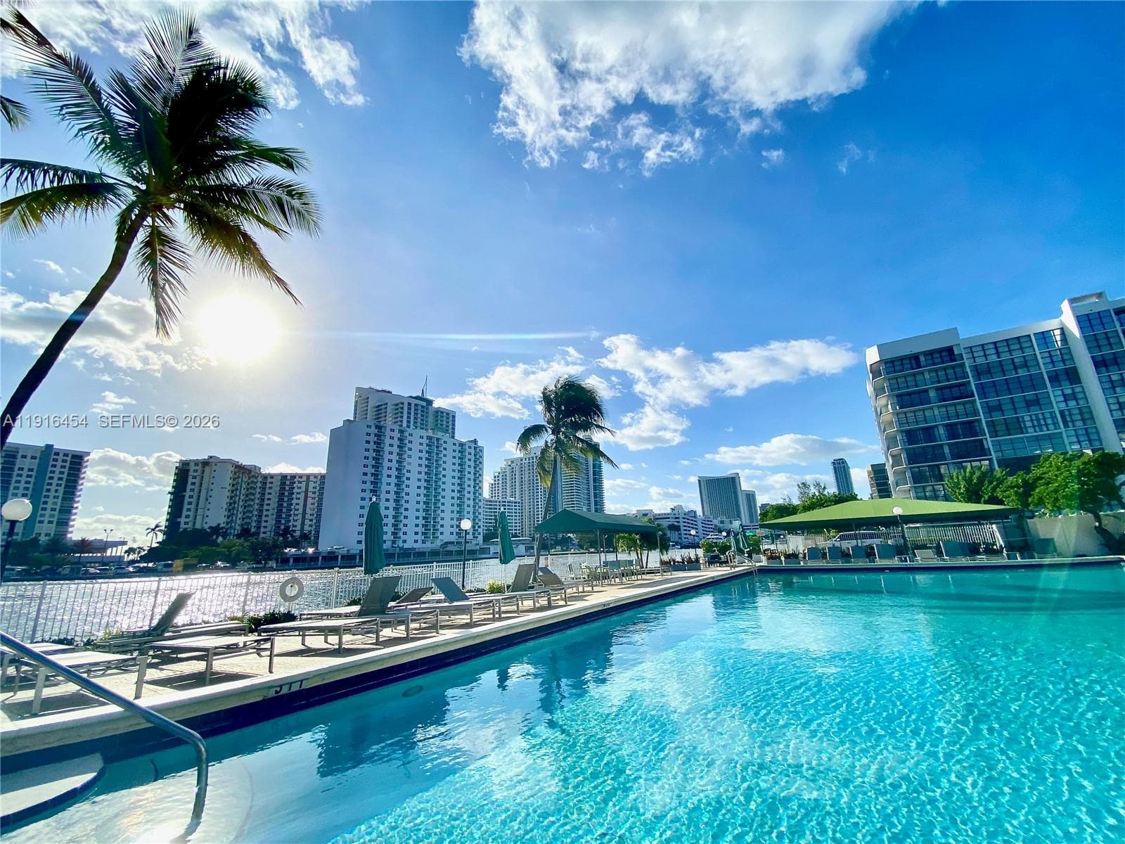 Extra clean, meticulously maintained kitchen. Open to the living-/dining room. - Oceanview Park Condominium, Three Islands, Hallandale Beach, FL 33009. 1000 Parkview Drive, Unit #518.